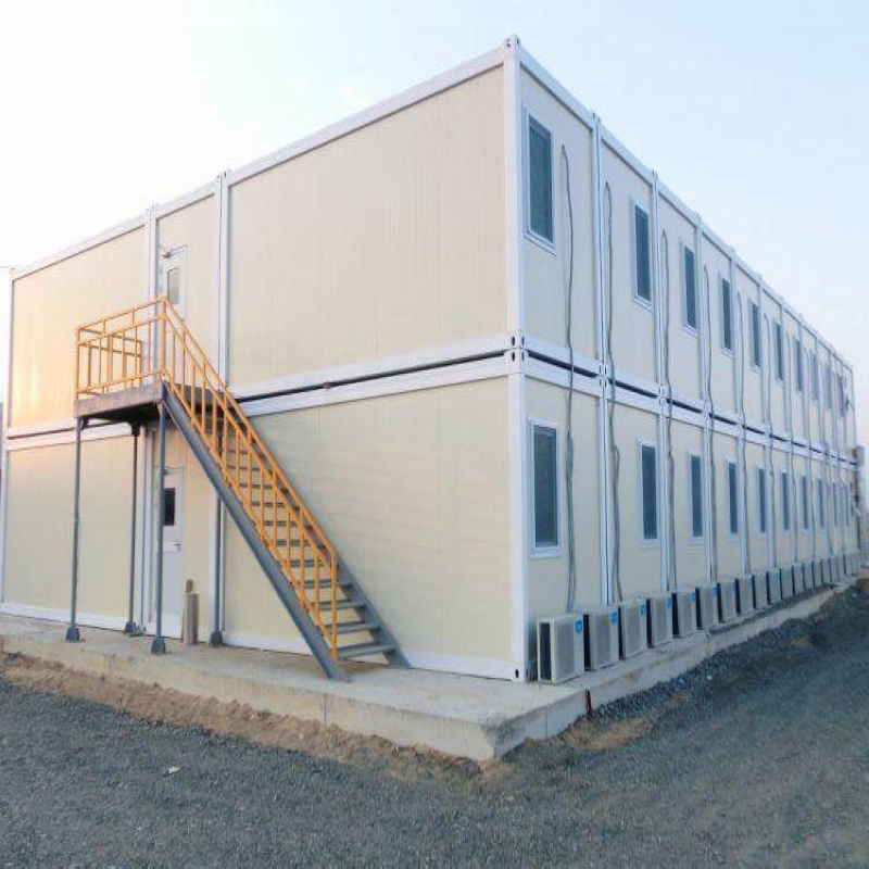 Low Cost Construction Site Container House for Labor Camp