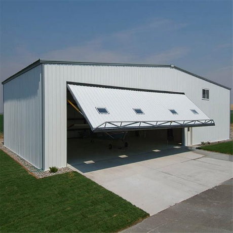 Low Cost High Performance Prefabricated Light Steel Hangar for Australia