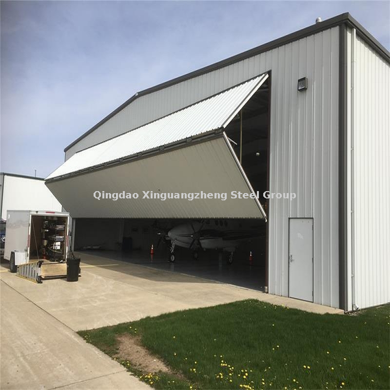 Economical Solution Pre Engineered Steel Structure Aircraft Hangar Shed