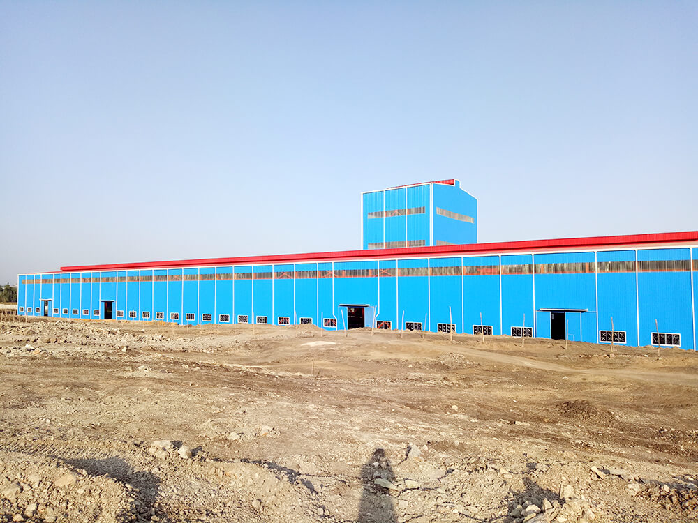 Customized Prefabricated structural Industrial Steel Processing Workshop
