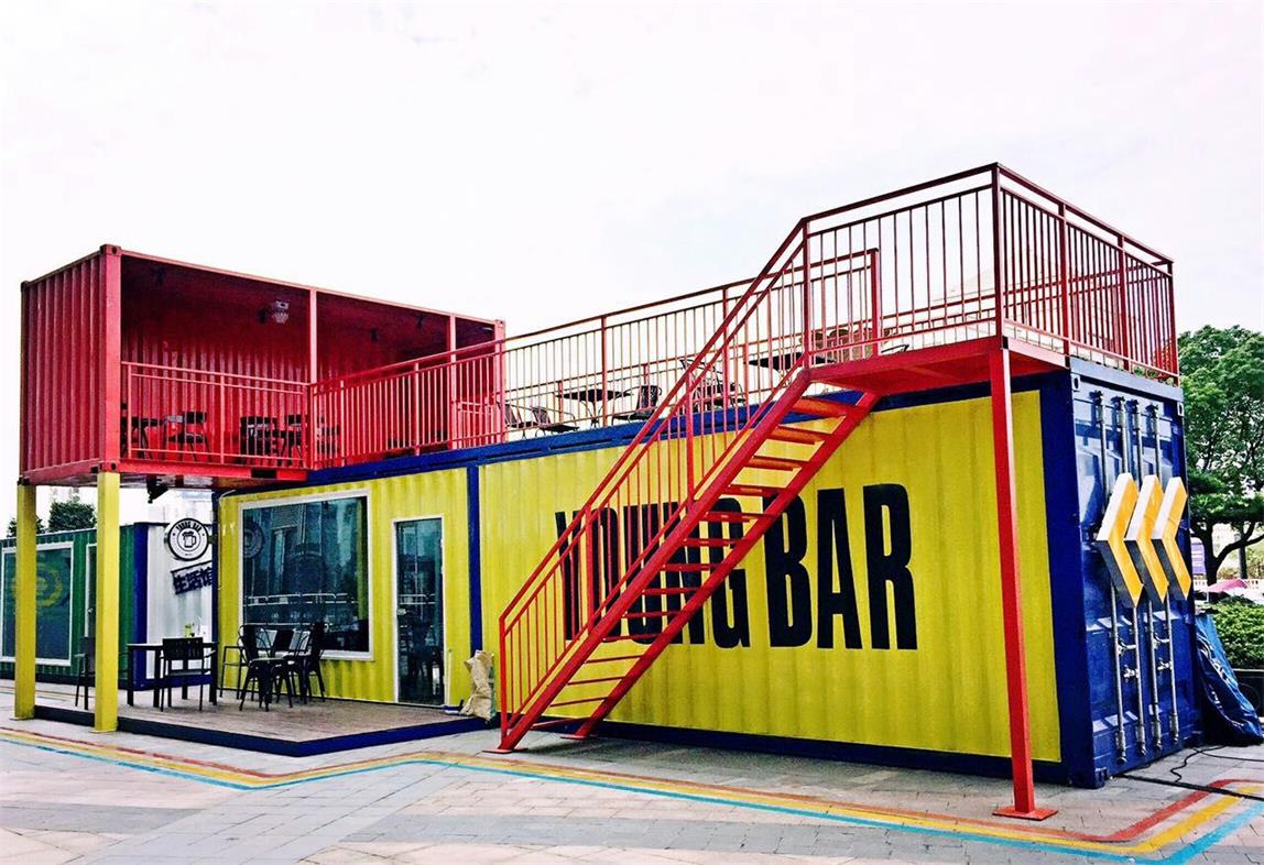 Flat Pack Prefabricated Modern Design Welding Shipping Container Housef for Living/Office/Accomodation/Shop/Restaurant