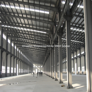 Large Adjustable Steel Span Frame Construction Building Structure Materials