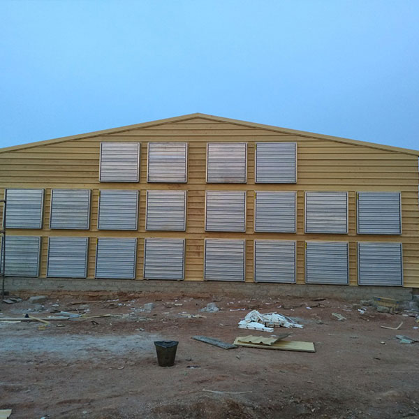 Steel Prefabricated Poultry Chicken Farm Commercial Chicken Houses